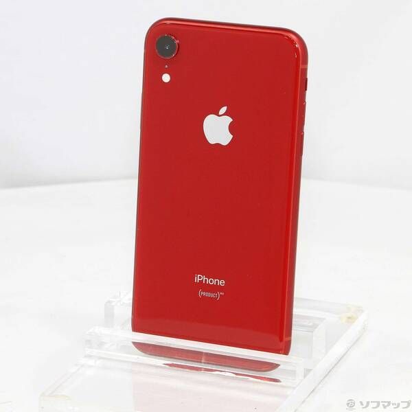 〔 品〕 iPhoneXR 128GB プロダクトレッド MT0N2J A SIMフリー 198