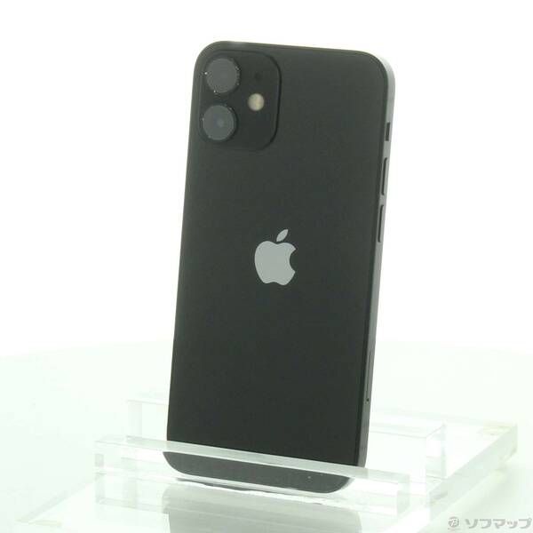 〔 品〕 iPhone12 mini 128GB ブラック MGDJ3J A SIMフリー 198
