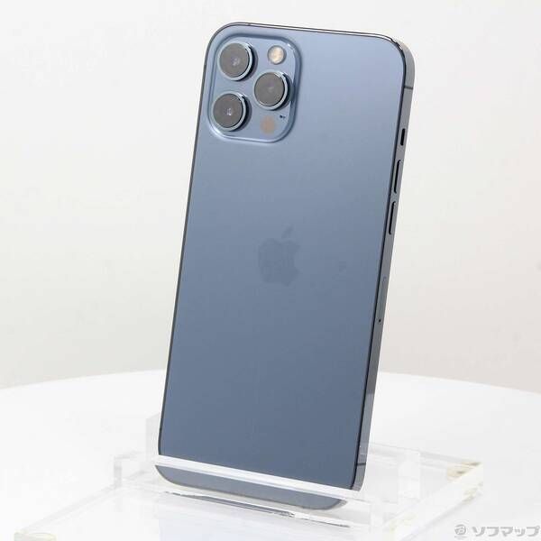 〔 品〕 iPhone12 Pro Max 128GB パシフィックブルー MGCX3J A SIMフリー 344