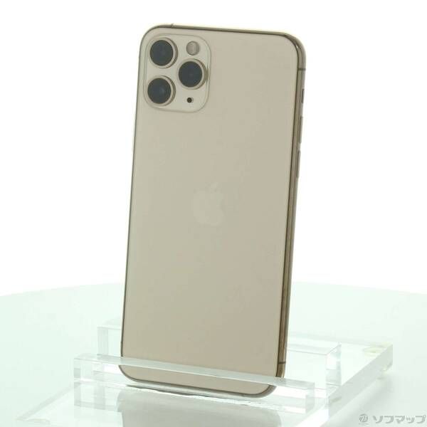 〔 品〕 iPhone11 Pro 64GB ゴールド MWC52J A SIMフリー 198