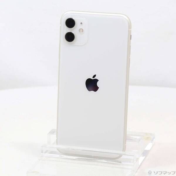 〔 品〕 iPhone11 256GB ホワイト NWM82J A SIMフリー 344
