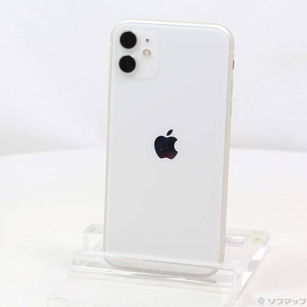 〔 品〕 iPhone11 64GB ホワイト MHDC3J A SIMフリー 198