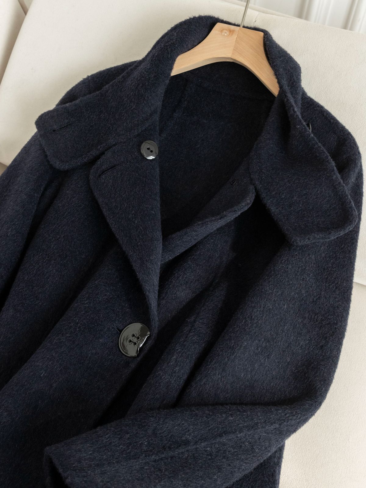 お洒落冬レディースウールカシミヤコートロングコート暖かコート