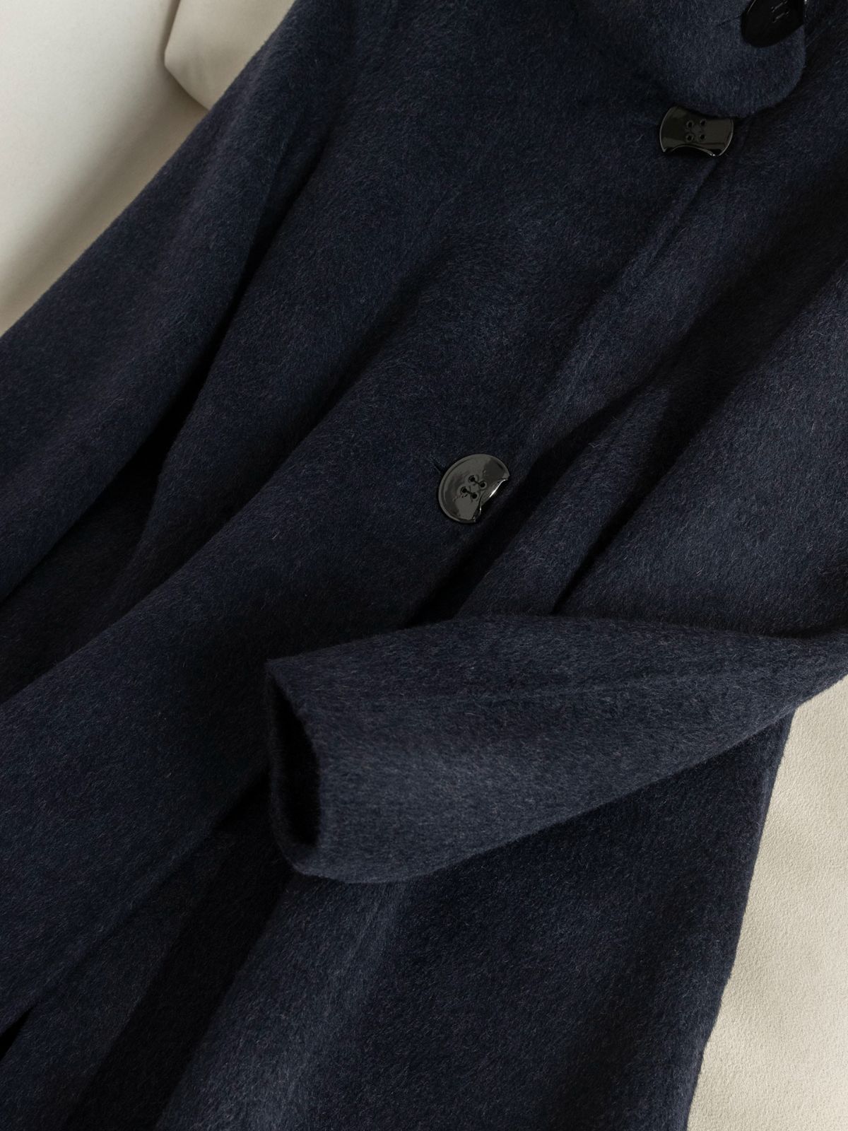  お洒落冬レディースウールカシミヤコートロングコート暖かコート ダブルライダース レザージャケット ライダース