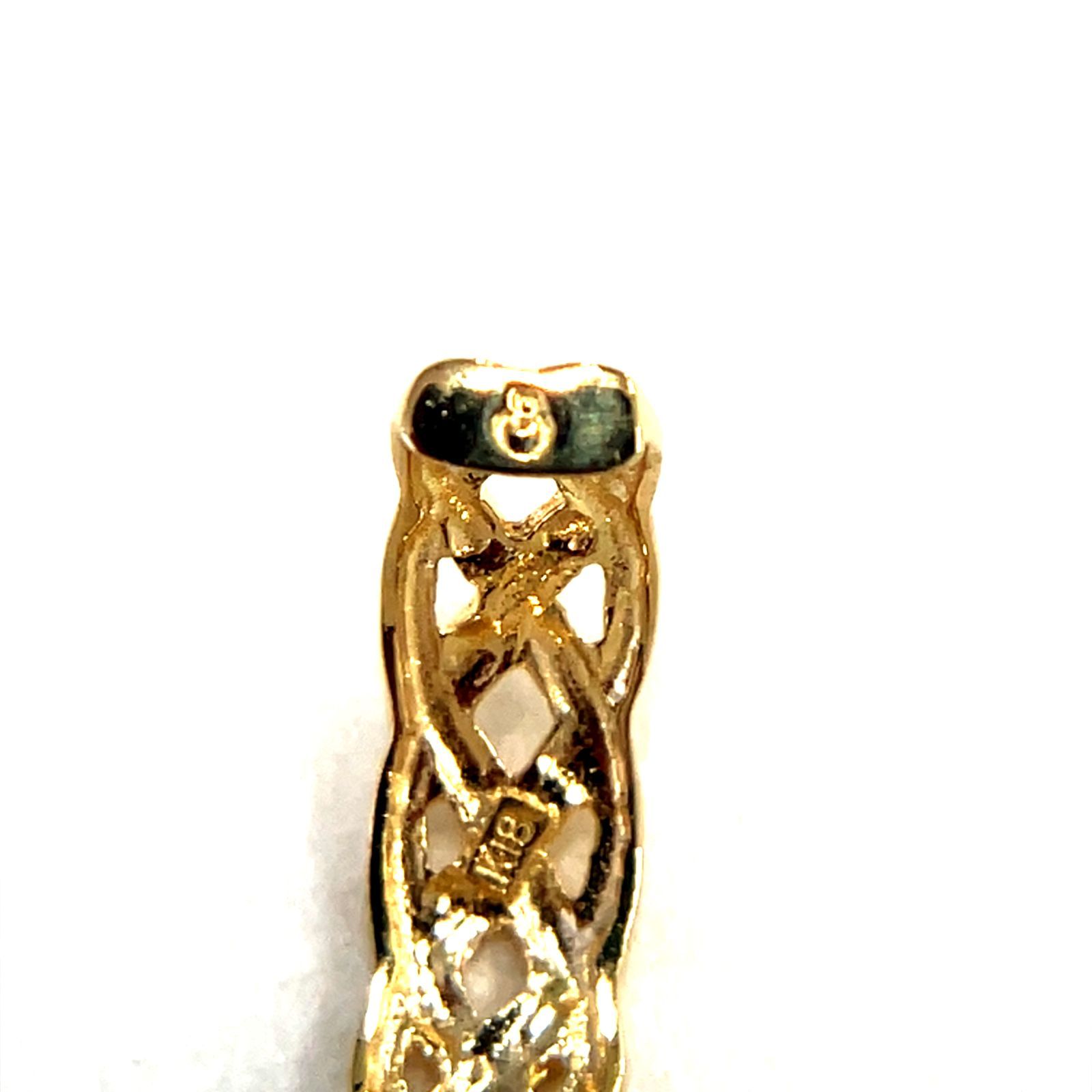 ピアリング ゴールド プラチナ K 18 PT 900