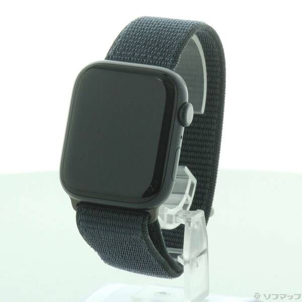 〔 品〕 Apple Watch Series 9 GPS 45mm ミッドナイトアルミニウムケース ミッドナイトスポーツループ 262