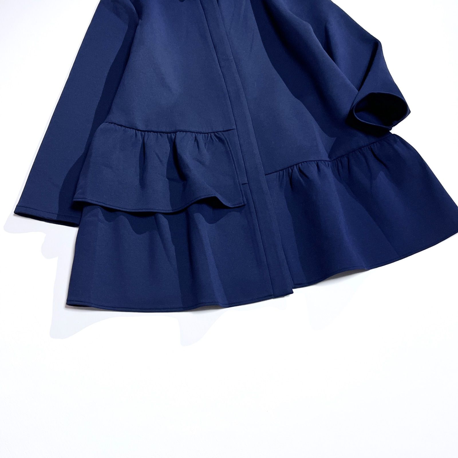 ck26 NOLLEY’S エアボールアシメペプラムオーバーシャツ ジャケット 2025AW ペプラム シャツ フォーマル エアボールシリーズ ノーリーズ 定価17 600円 GINKGOPHARMACY_COM