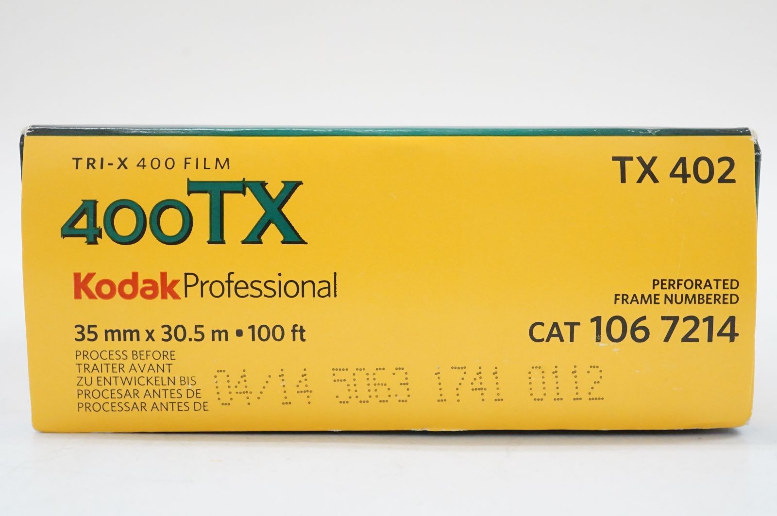  L 271611 コダック TRI X 400 FILM TX 白黒フィルム 35 mm 30 5 m 100 ft 米国製 Kodak その他 フィルム