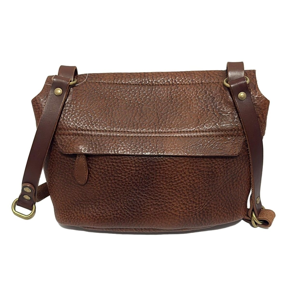 ダークブラウン レザー