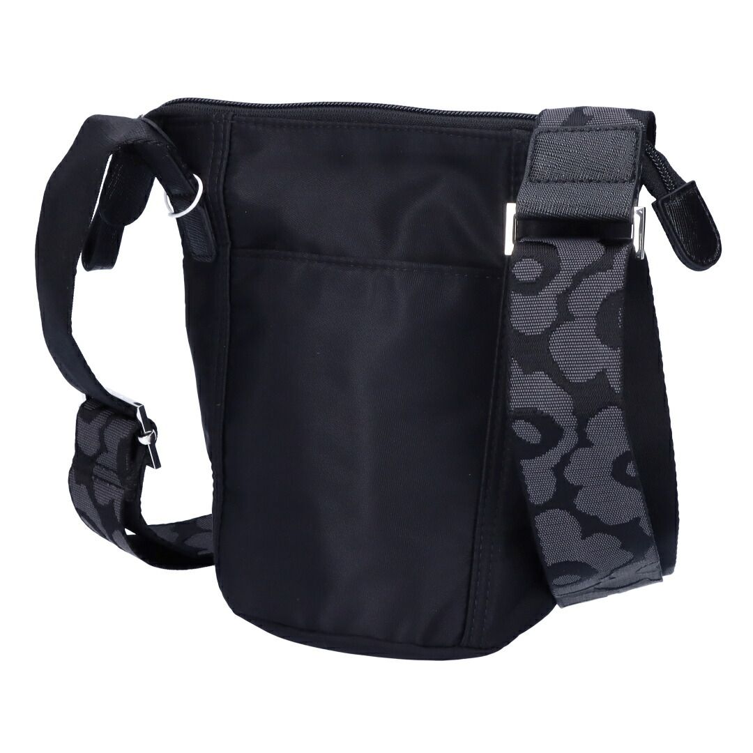 マリメッコ MARIMEKKO ショルダーバッグ SOLID ESSENTIAL BUCKET 91201 ブラック 009 BLACK
