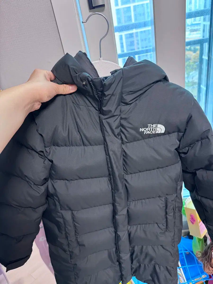 THE NORTH FACE ザノースフェイス キッズ ダウンジャケット ロング丈 ブラック 130