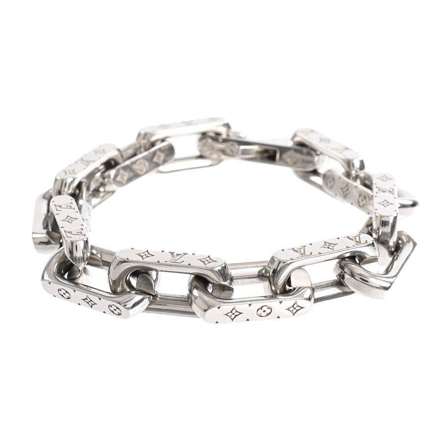 LOUIS VUITTON ルイヴィトン ブレスレット チェーンモノグラム M00308