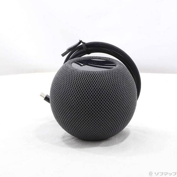 〔 品〕 HomePod mini スペースグレイ MY5G2J A 377