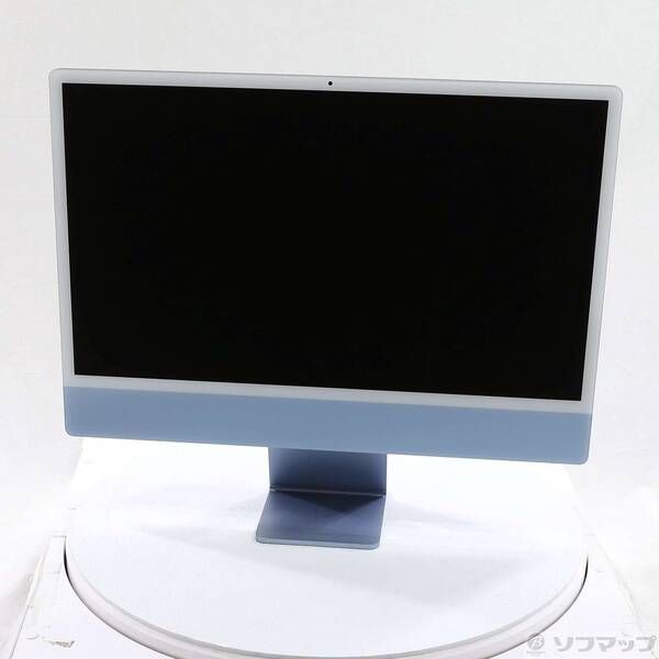 〔 品〕 iMac 24-inch Mid-2021 MGPK3J A Apple M1 8コアCPU_8コアGPU 8GB SSD256GB ブルー 〔15.7 Sequoia〕 262