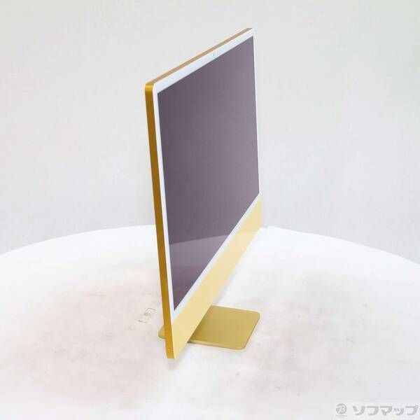  〔 品〕 iMac 24-inch Mid-2021 Apple M 1 8コアCPU_8コアGPU 8 GB イエロー 〔15.7 Sequoia〕 344 Macデスクトップ デスクトップPC