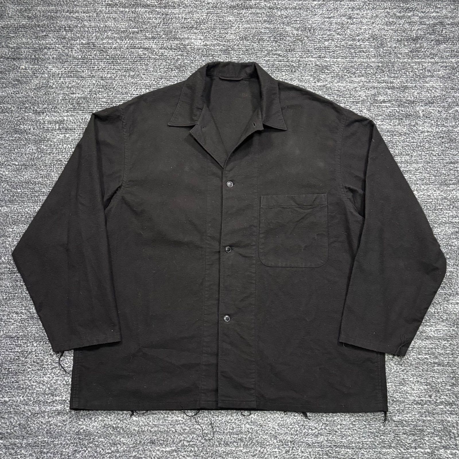 極美品 comoli コモリ コットンネル シャツジャケット C03-02002 2