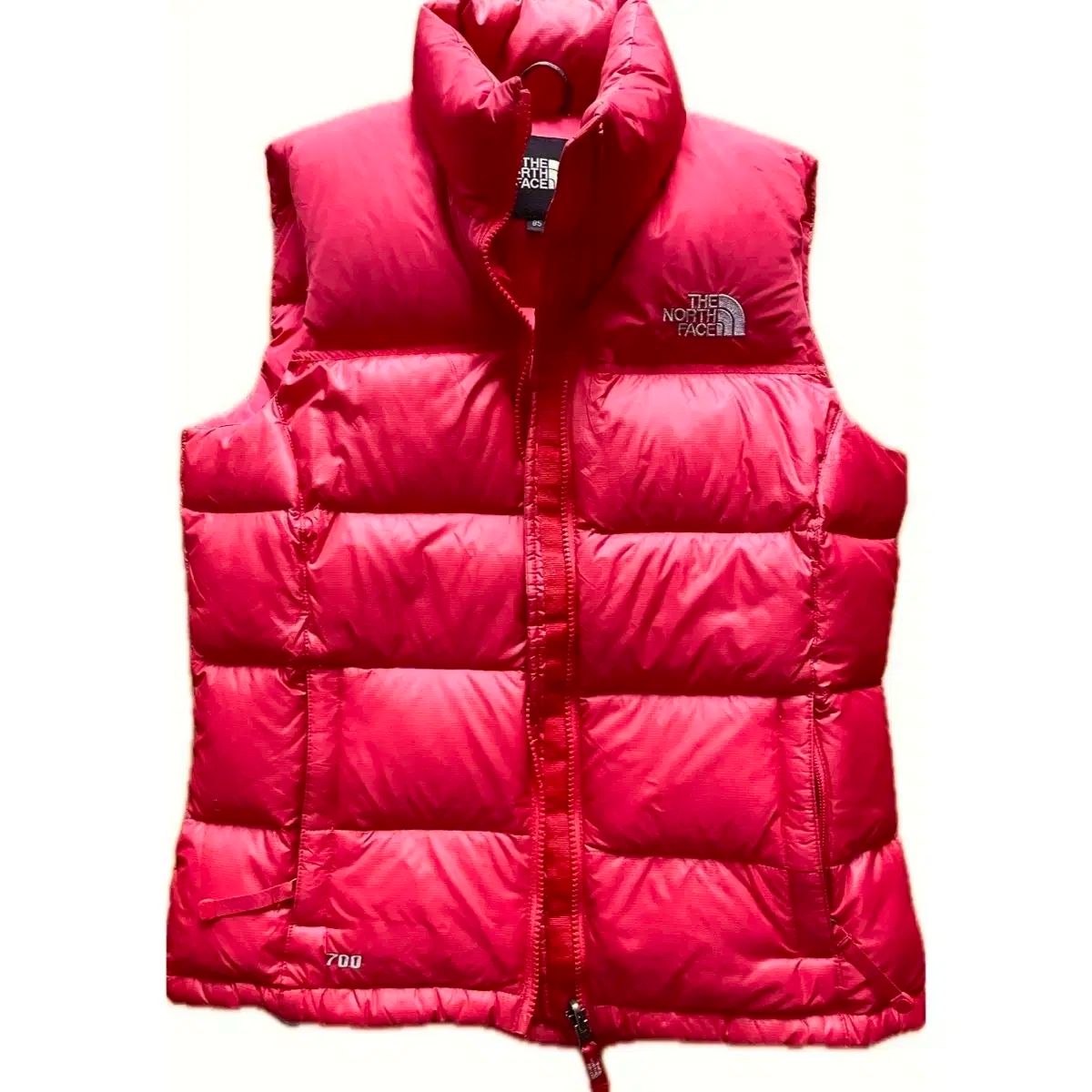 レディース 85 THE NORTH FACE 700 ヌプシ ダウンベスト ベスト レッド キャンピング バックパック ランニング