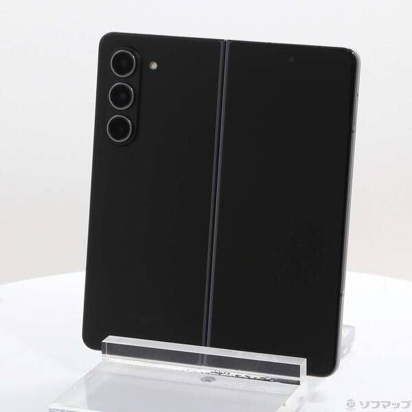 中古品〕 Galaxy Z Fold5 512GB ファントムブラック SCG22 au SIM