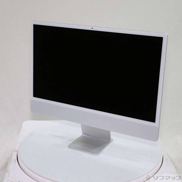 〔 品〕 iMac 24-inch Mid-2021 MGTF3J A Apple M1 8コアCPU_7コアGPU 16GB SSD256GB シルバー 〔15.7 Sequoia〕 344