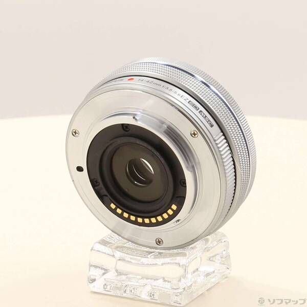  〔 品〕 M ZUIKO DIGITAL ED 14 42 mm F 3 5 6 EZ シルバー μ4 349 レンズ(ズーム) カメラ