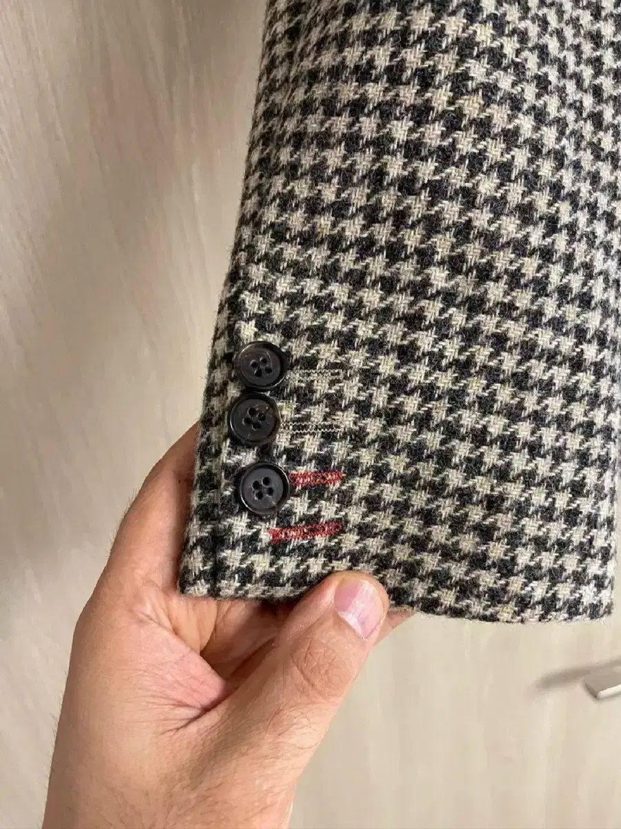 ブルックス ブラザーズ ハウンドトゥース アブラハム ムーン ジャケット 40R 104B