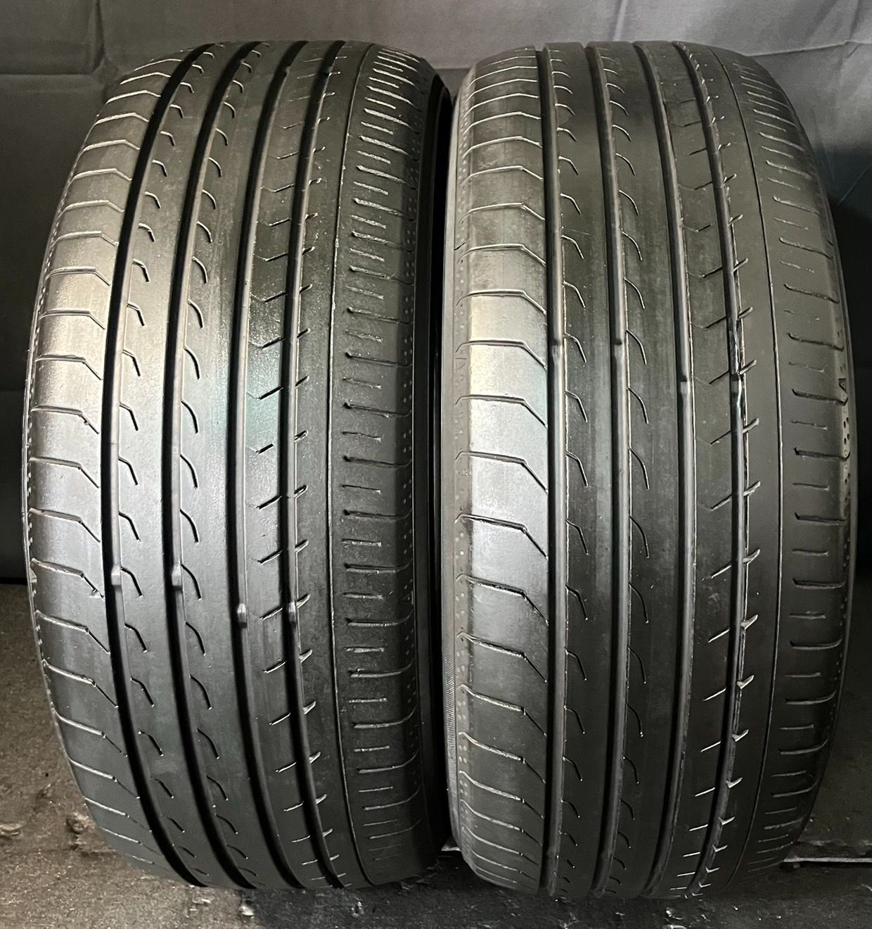 製 約8分山 ヨコハマ ブルーアース BluEarth RV 03 225 50 R 18 2本 h_674