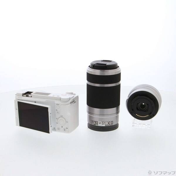  〔 品〕 VLOGCAM ZV E 10 II ダブルズームレンズキット ホワイト M 2 X W 258 ミラーレス一眼 デジタルカメラ