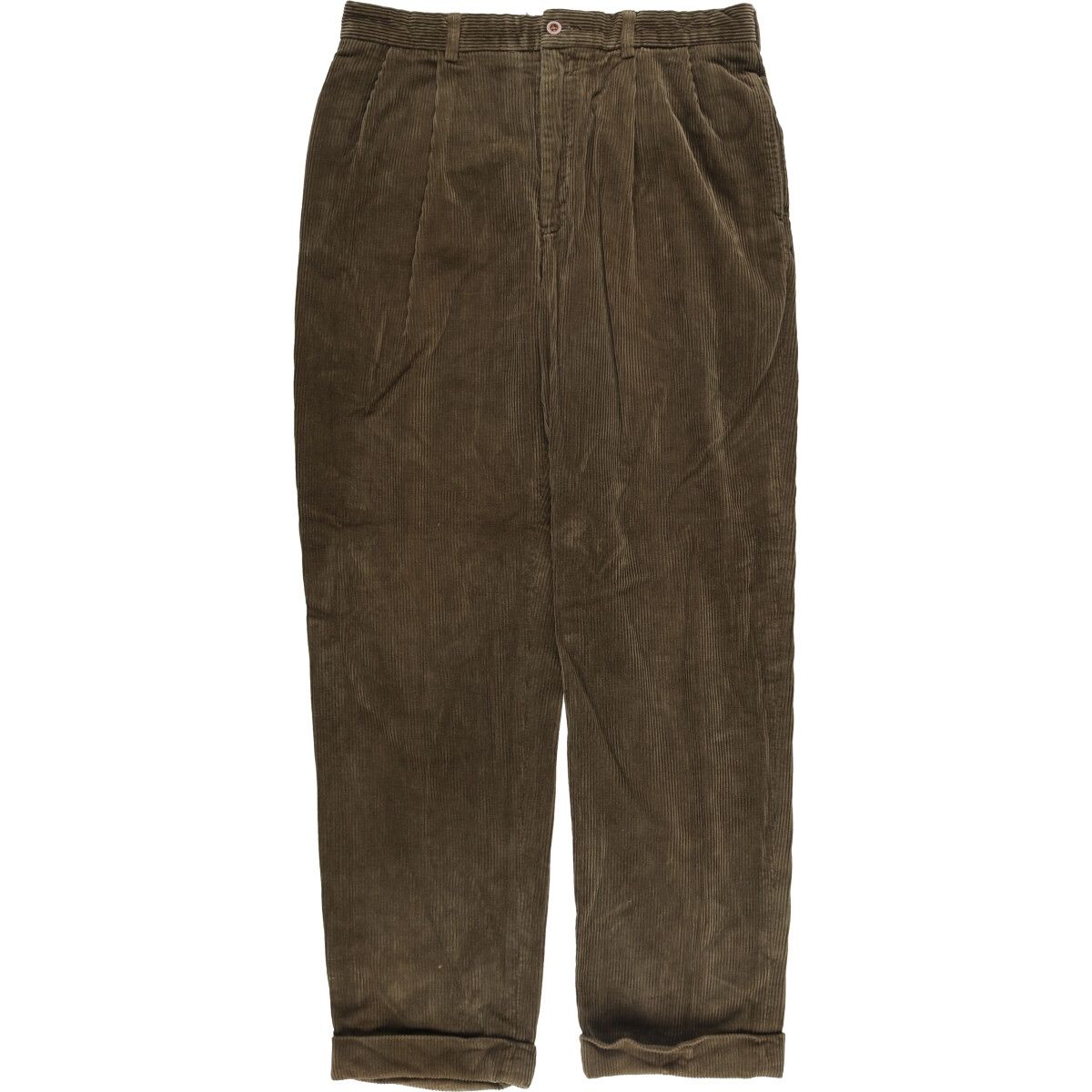 古着 ラルフローレン Ralph Lauren POLO by 太畝 ツータック コーデュロイパンツ メンズw 32相当 eaa 569965