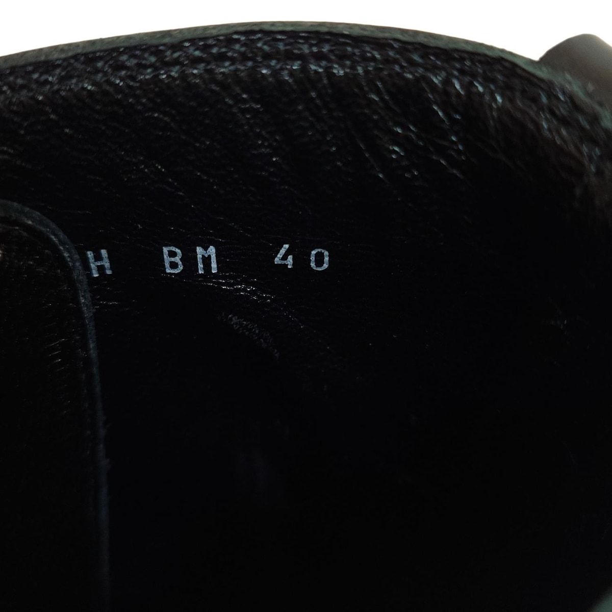  Dior HOMME ディオールオム ショートブーツ 40 メンズ 黒 2008 AW レザー その他 ブーツ 革靴