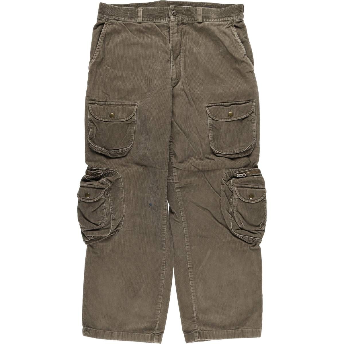 古着 DANIEL CREMIEUX コーデュロイパンツ カーゴパンツ メンズw36相当 eaa593556