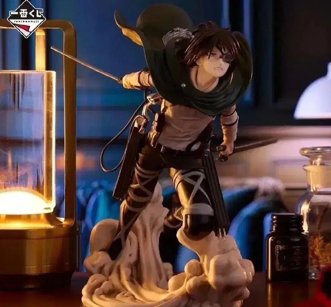 開封展示 進撃のハンジ エレン アルミン 地鳴り フィギュア