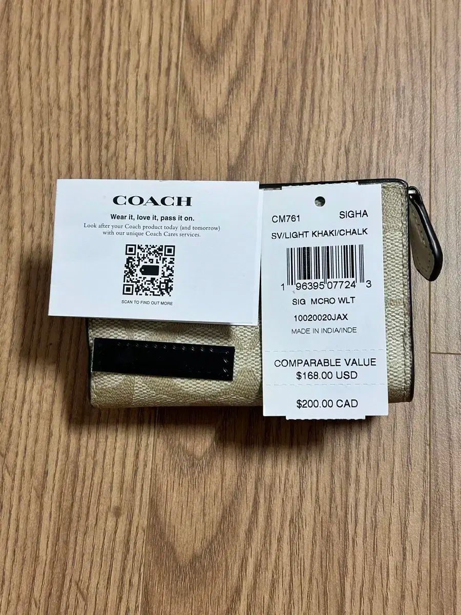 24万円 ブランド コーチ CM761 二つ折り財布