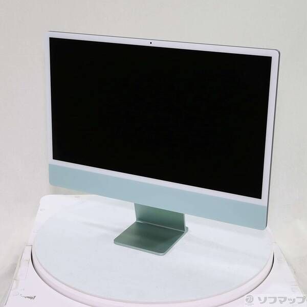 〔 品〕 iMac 24-inch Mid-2021 MGPJ3J A Apple M1 8コアCPU_8コアGPU 8GB SSD512GB グリーン 〔macOS Big Sur v11〕 344