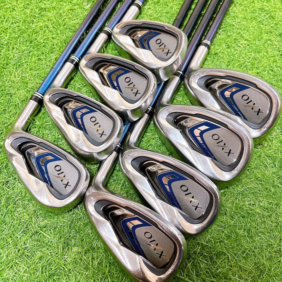 クラブのみ ゼクシオ 9代目 ゴルフクラブ メンズセット FLEX R 13本