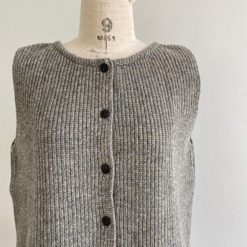 mao made 2 WAYニットベスト 341152 241148 ニットベスト ベスト ジレ ビスチェ