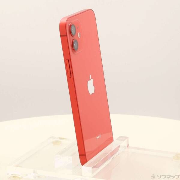 中古品〕 iPhone12 128GB プロダクトレッド MGHW3J／A SIMフリー【198