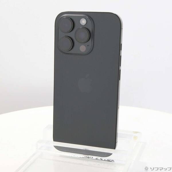 〔 品〕 iPhone16 Pro 128GB ブラックチタニウム MYMV3J A SIMフリー 258