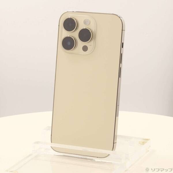 〔 品〕 iPhone14 Pro 256GB ゴールド MQ173J A SIMフリー 368