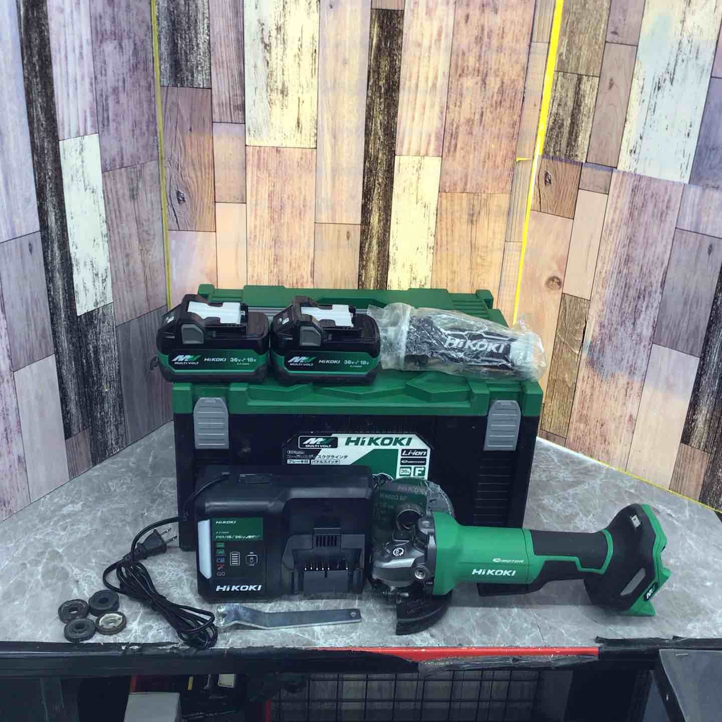 ハイコーキ HIKOKI 旧 日立工機 100mmコードレスディスクグラインダ G3610DD 2XPZ 八潮店