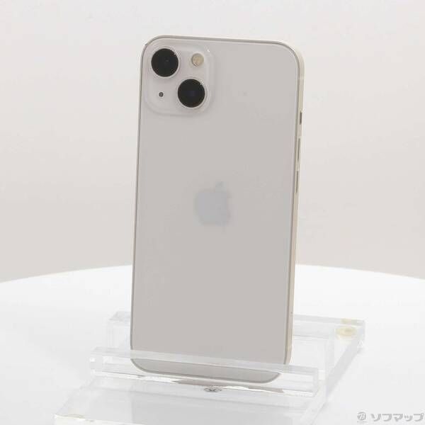 〔 品〕 iPhone13 128GB スターライト MLND3J A SIMフリー 371