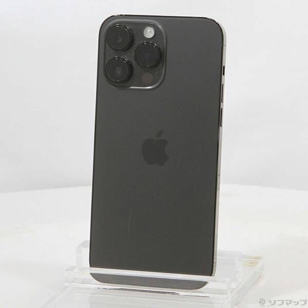 〔 品〕 iPhone14 Pro Max 128GB スペースブラック MQ963J A SIMフリー 348