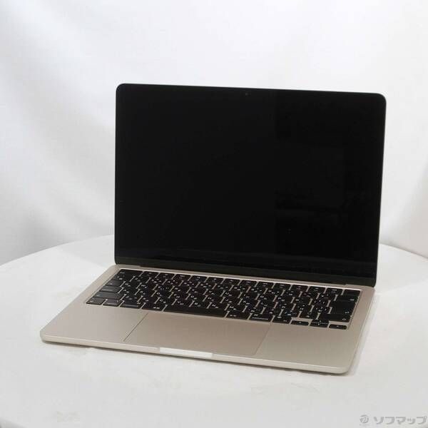 〔 品〕 MacBook Air 13.6-inch Mid-2025 MLY13J A Apple M2 8コアCPU_8コアGPU 8GB SSD256GB スターライト 〔14.7 Sonoma〕 344