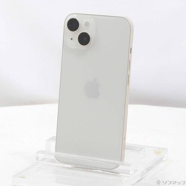 〔 品〕 iPhone14 128GB スターライト MPUQ3J A SIMフリー 305