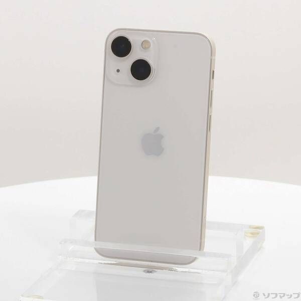 〔 品〕 iPhone13 mini 256GB スターライト NLJK3J A SIMフリー 262