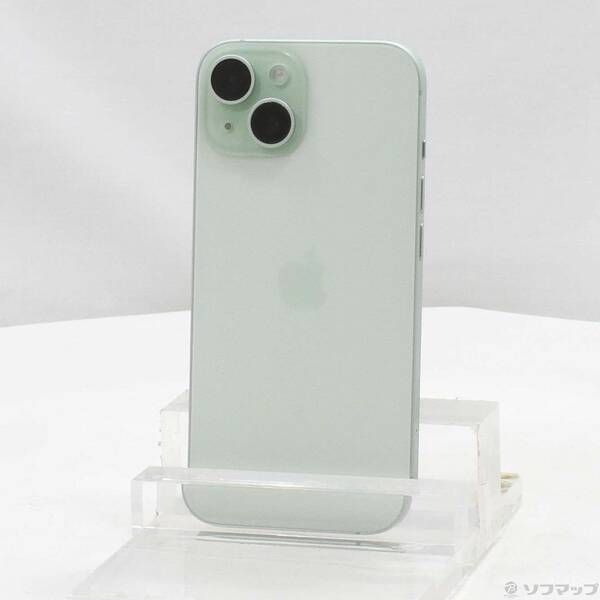 〔 品〕 iPhone15 256GB グリーン MTMT3J A SIMフリー 262
