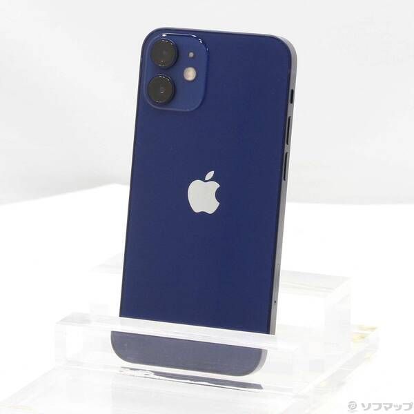 〔 品〕 iPhone12 mini 128GB ブルー MGDP3J A SIMフリー 377