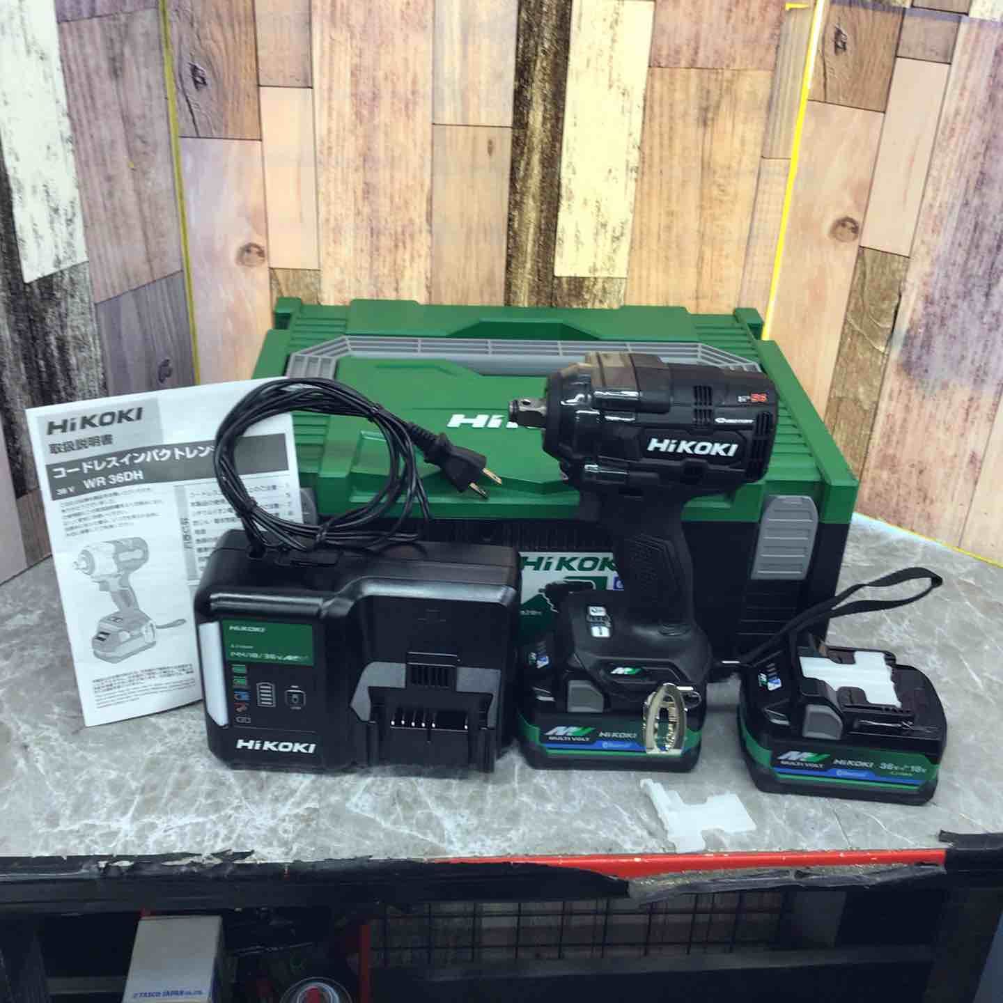 ハイコーキ HIKOKI 旧 日立工機 コードレスインパクトレンチ WR36DH 2XPSZ 八潮店