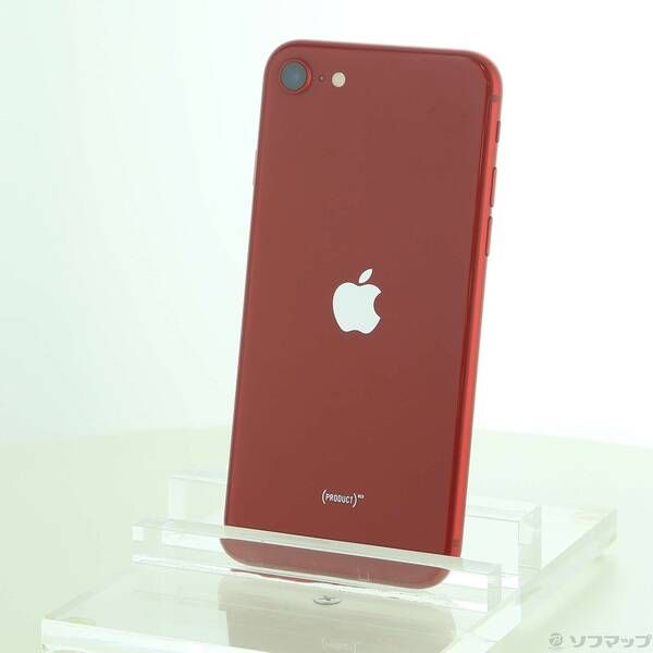 〔 品〕 iPhone SE 第3世代 64GB プロダクトレッド MMYE3J A SIMフリー 297
