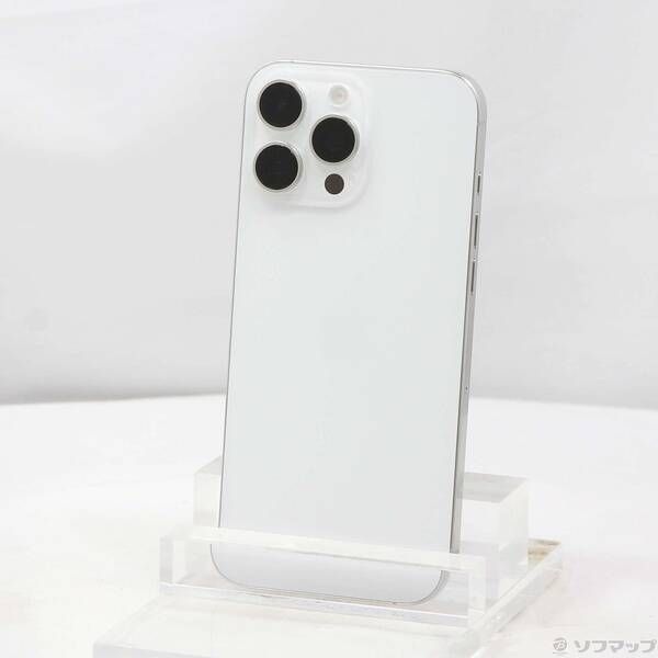 〔 品〕 iPhone 16 Pro Max 256 GB ホワイトチタニウム MYWH 3 J A SIMフリー 377