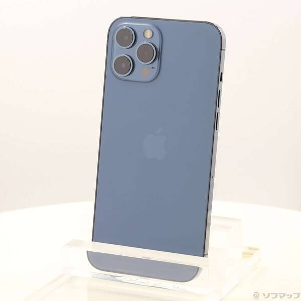 〔 品〕 iPhone12 Pro Max 256GB パシフィックブルー NGD23J A SIMフリー 269